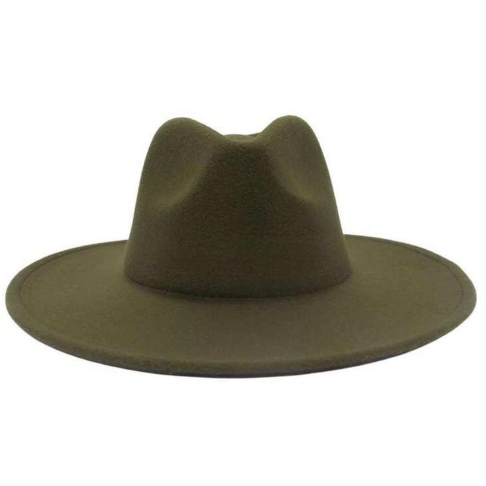 Western cowboy rancher hat wide brim fedora felt rancher hat cowgirl nashville - Picture 7 of 12